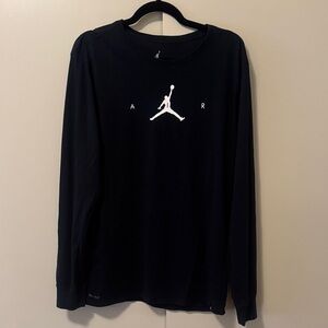 Jordan Air Black Long Sleeve Tee